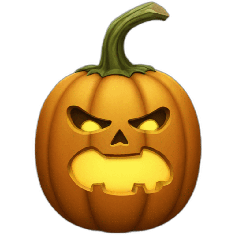 jacked pumpkin emoji