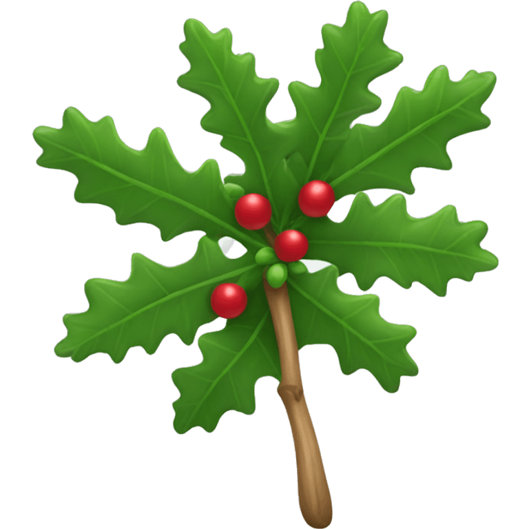 Mistletoe  emoji