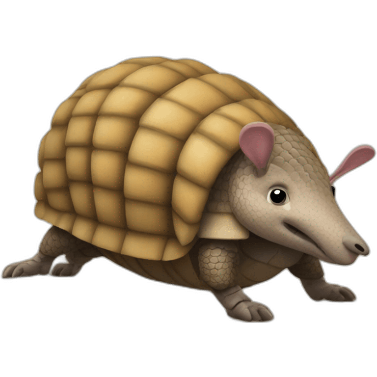 Mighty the armadillo emoji