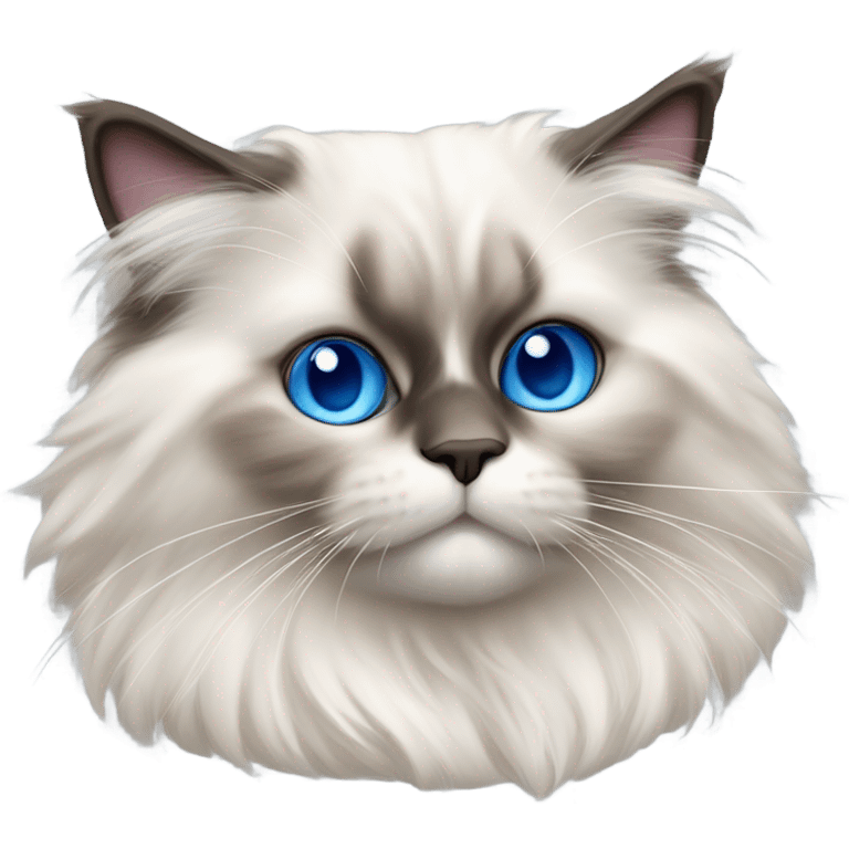 Ragdoll cat emoji