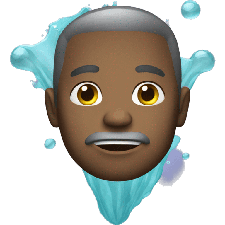 Man in under water  emoji