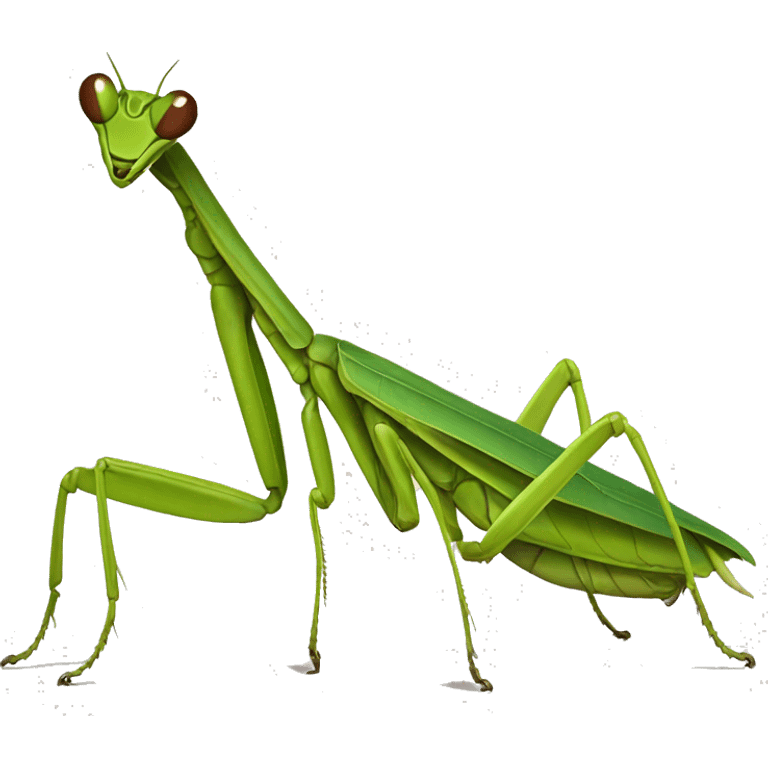 Preying mantis emoji