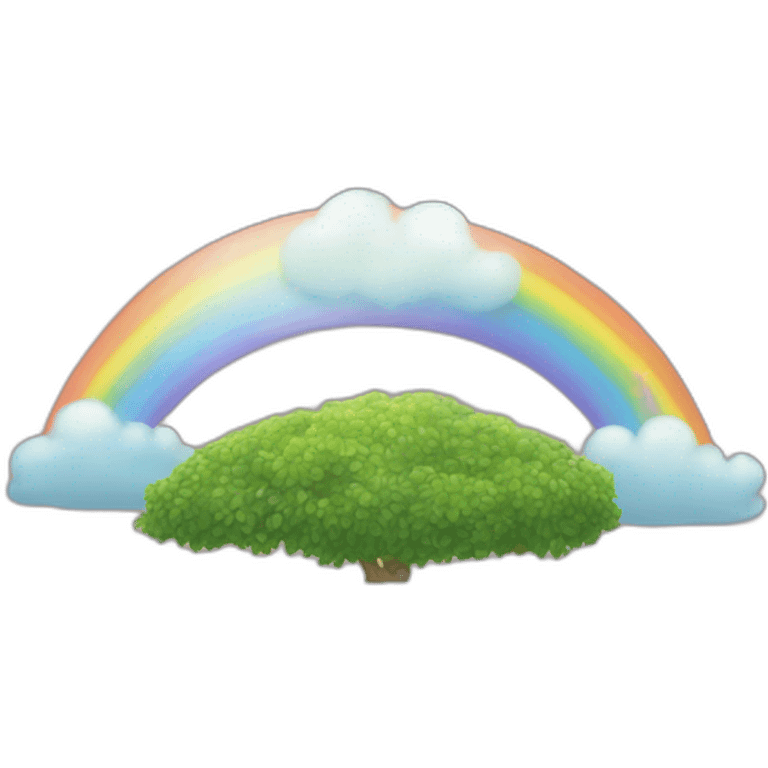 Arc en ciel emoji