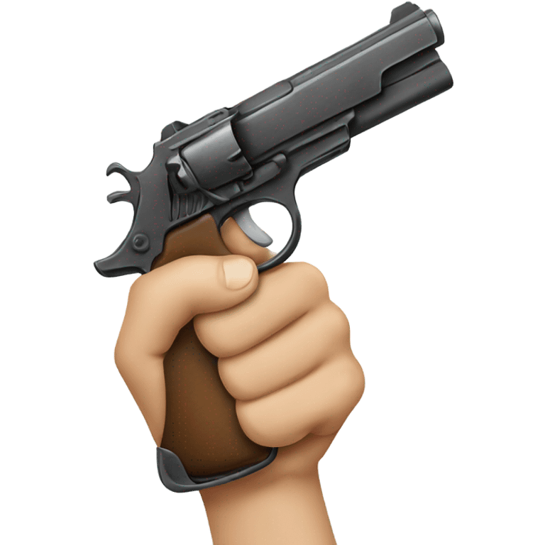 Finger pistol emoji