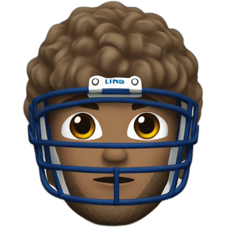 detroit lions football player emoji