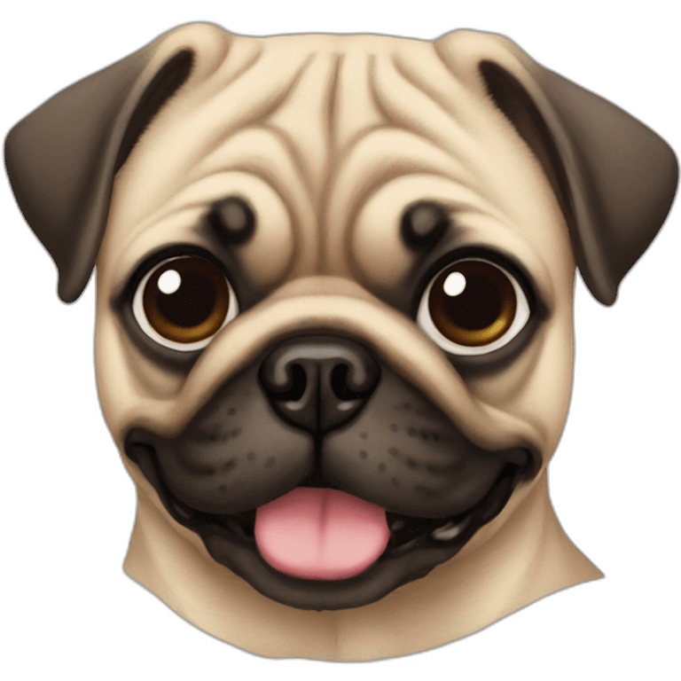 pug face emoji