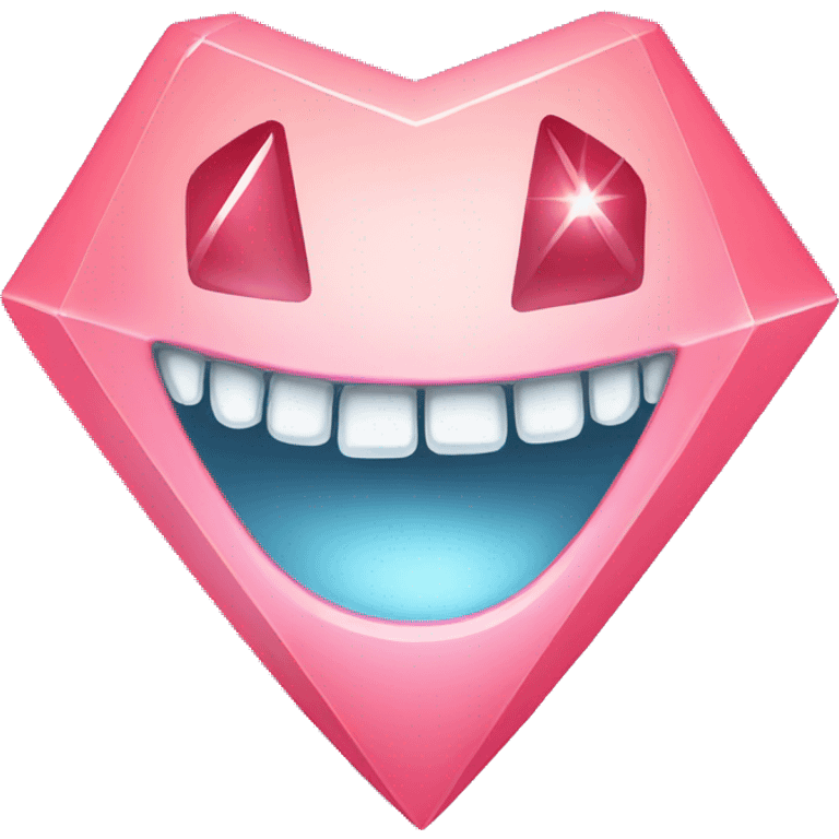 Diamond teeth emoji