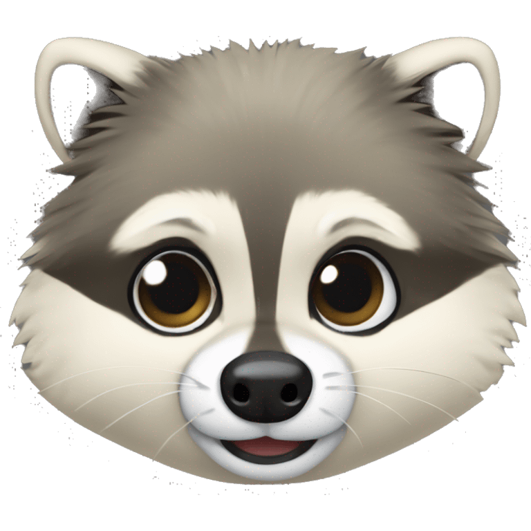 Raccoon dog hyrid emoji