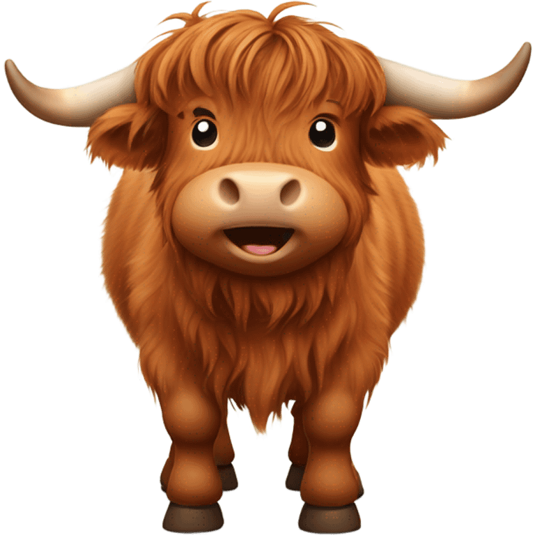 Highland cow emoji