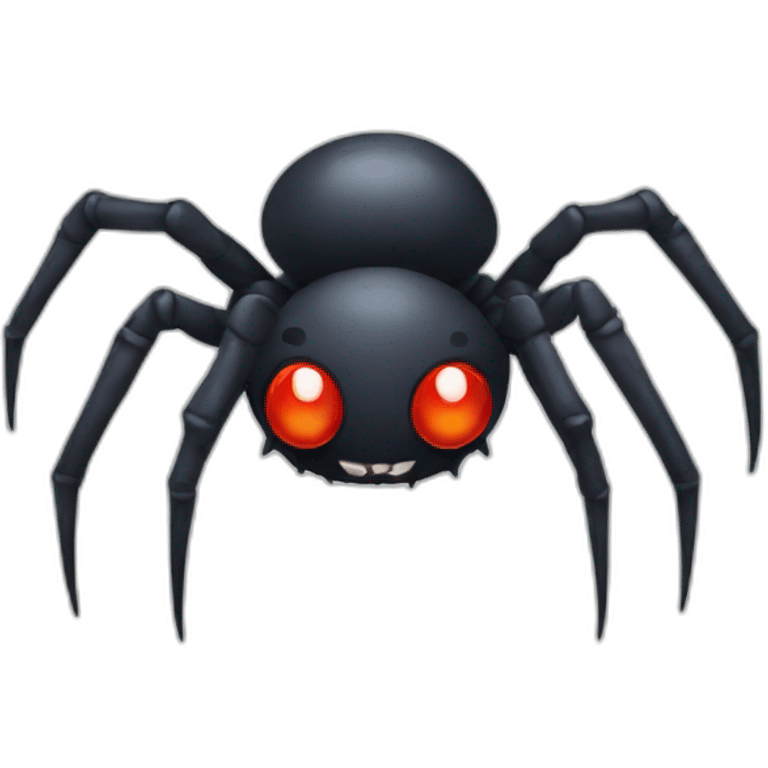 Evil spider emoji