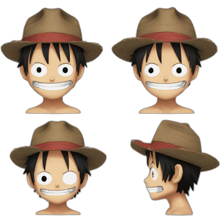 Monkey de luffy emoji