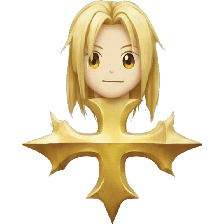 Symbole fullmetal alchemist croix  emoji