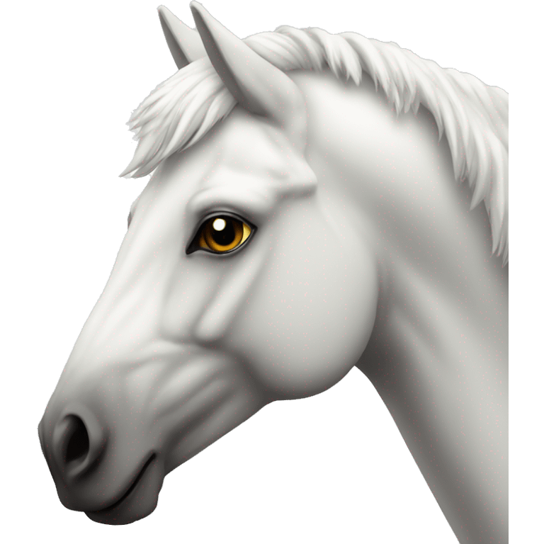 Pegaso blanco emoji