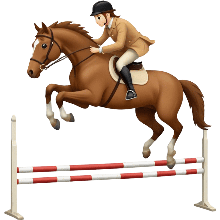 Horse jumping  emoji