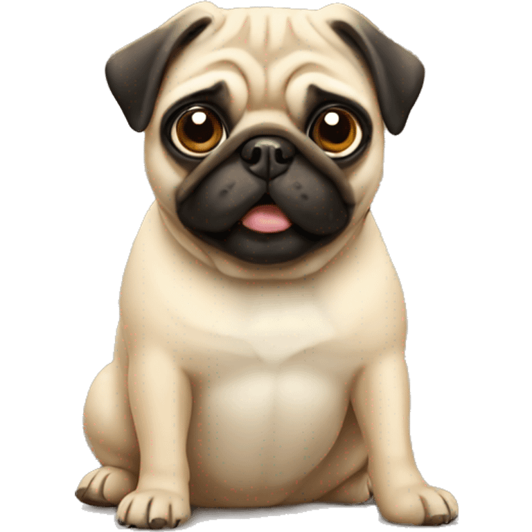 Pug emoji