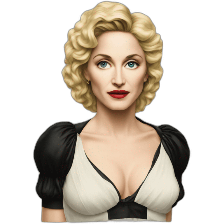 Madonna 80's emoji