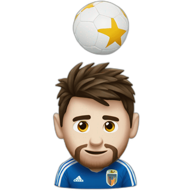 messi world cup emoji