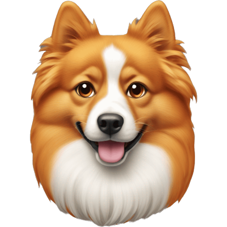 orange spitz emperor of the world emoji