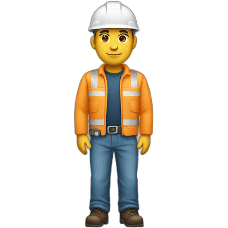 road builder full tall body emoji