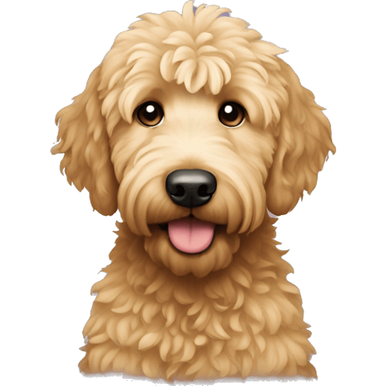 Golden doodle  emoji