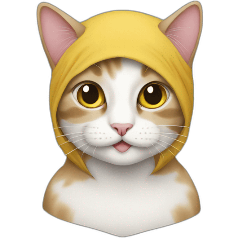 Muslim cat emoji