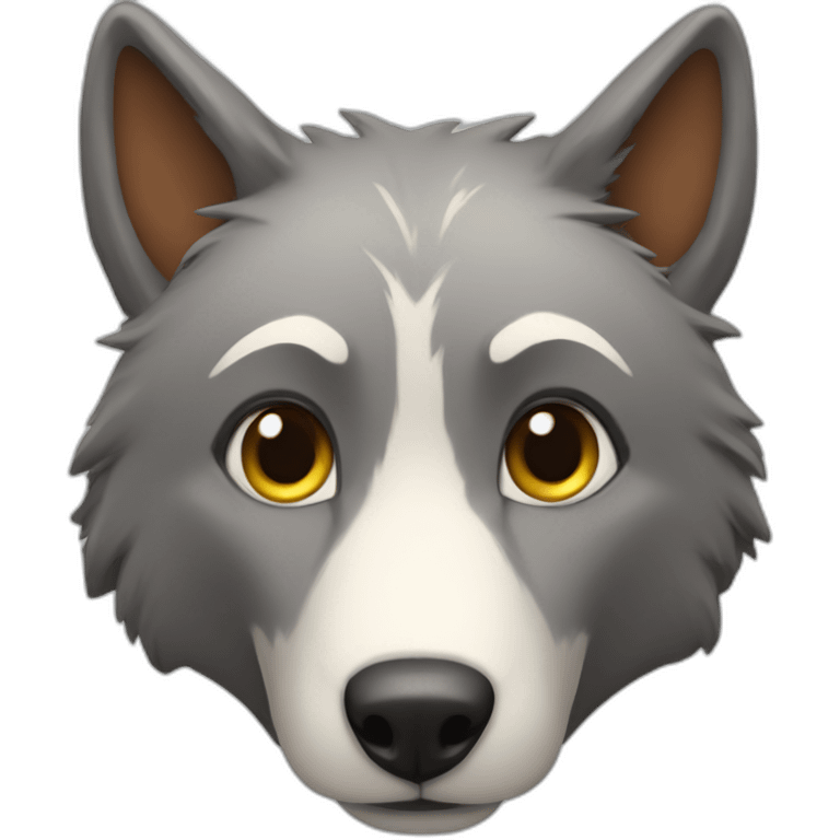 Mon-loup-coeur emoji