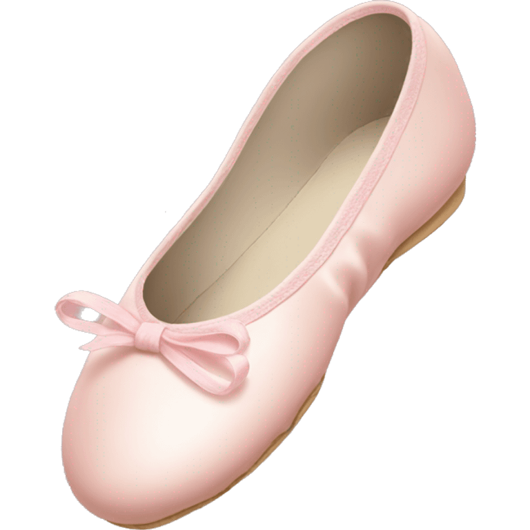 Pale pink ballet shoes emoji