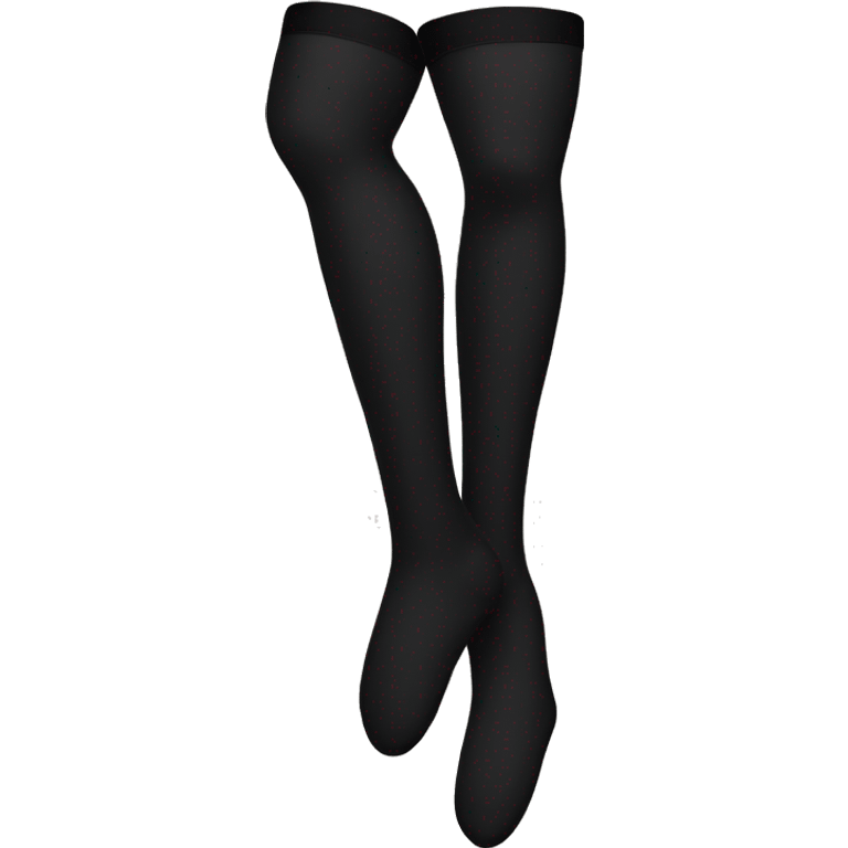 black stockings emoji