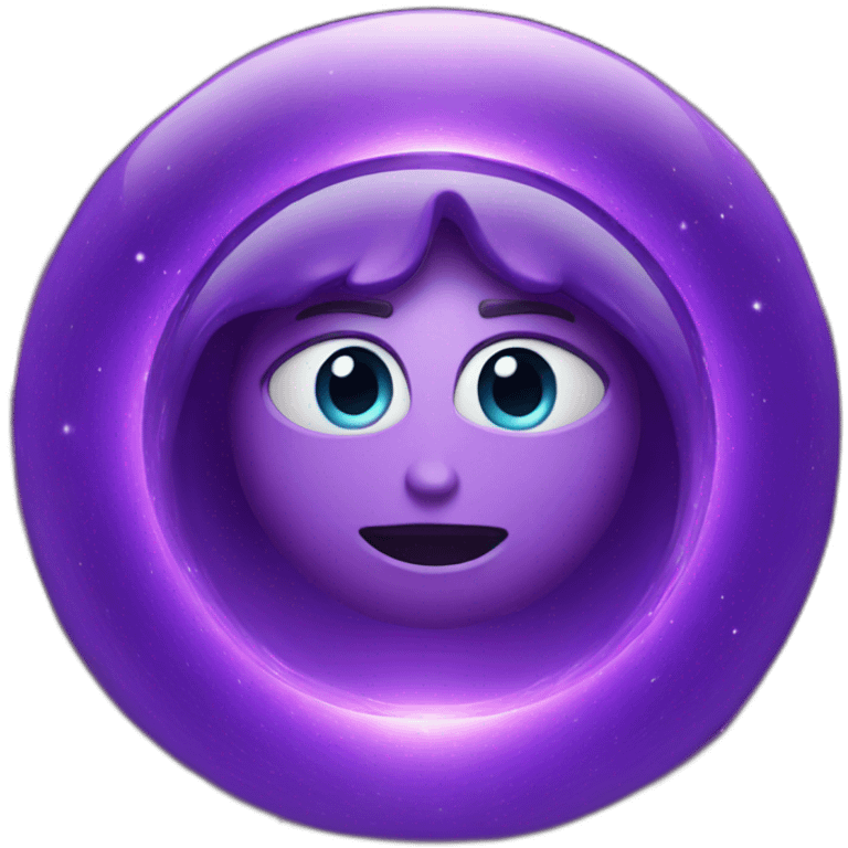 a purple portal to another galaxy emoji