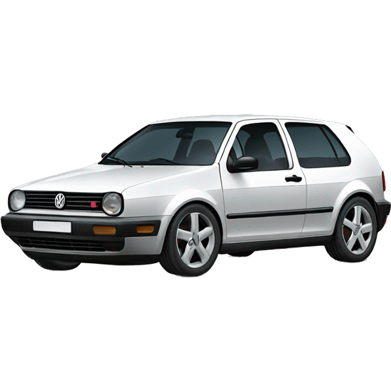 Car Volkswagen Golf IV emoji