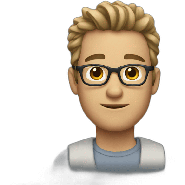 A guy named parker emoji