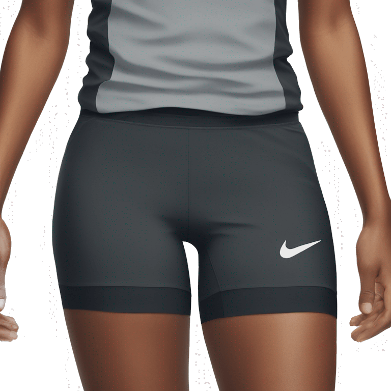 Nike pro black shorts  emoji