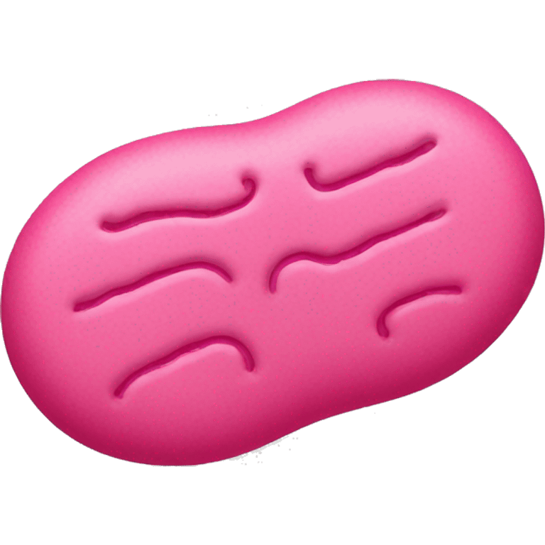 Pink mitochondria emoji