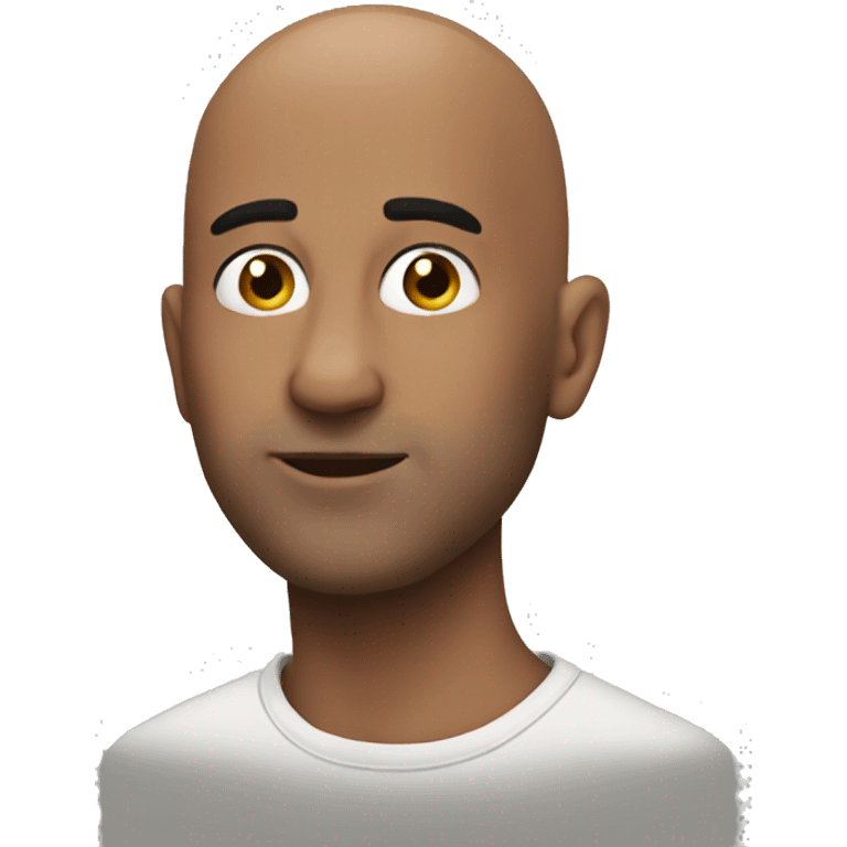 Bald emoji