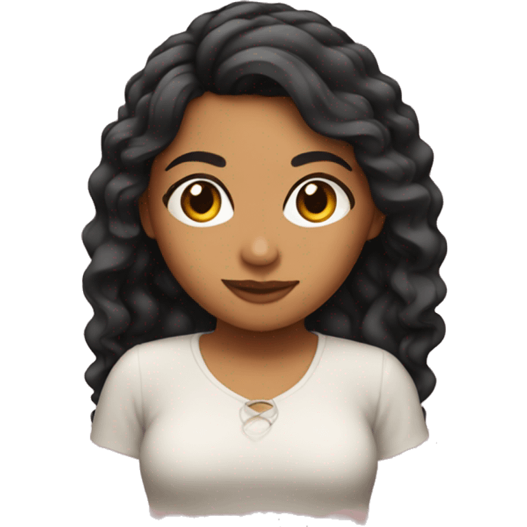 Latina girl emoji