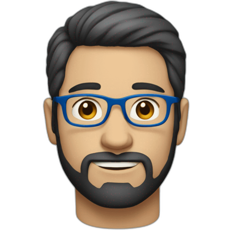 white-40-year-old-man-with-black-hair-parted-in-the-middle-blue-glasses-and-no-beard. emoji