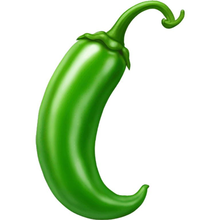 Green chilli emoji