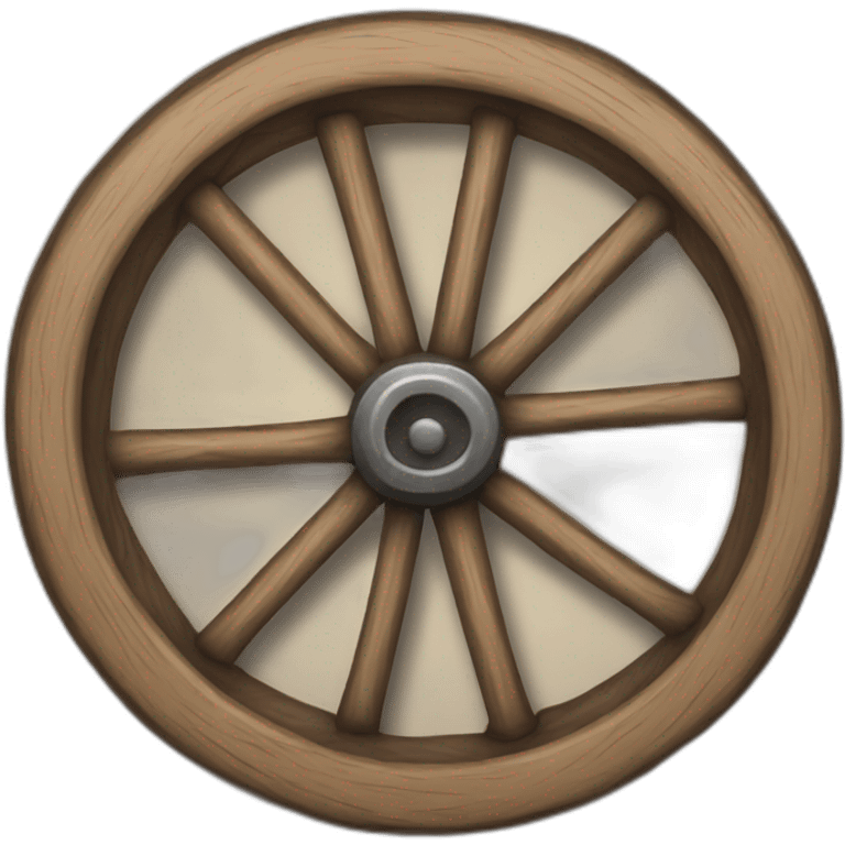 wagon wheel emoji