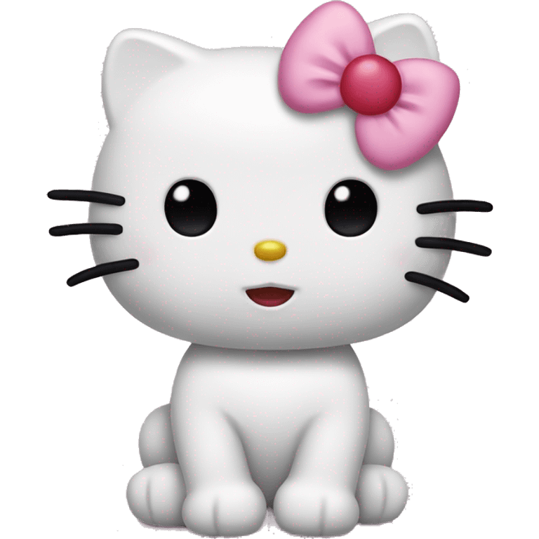 Hello kitty emoji