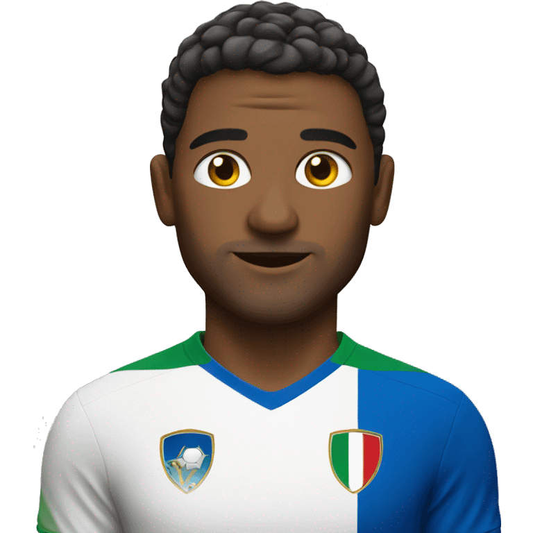 Italian soccer player emoji