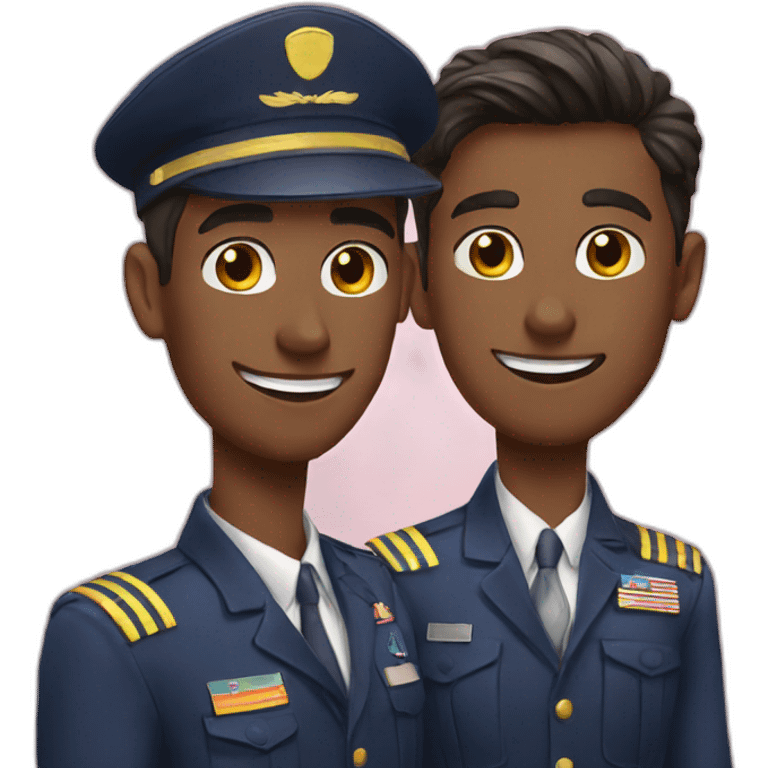 Two gay pilots emoji