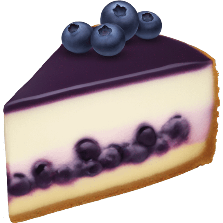 Blueberry Cheesecake  emoji