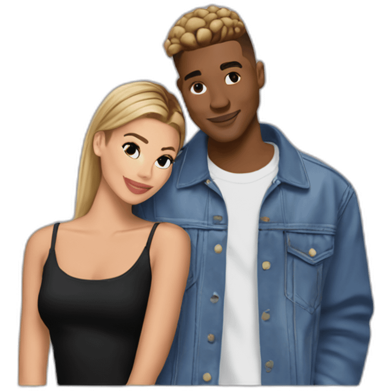 Justin and hailey bieber emoji