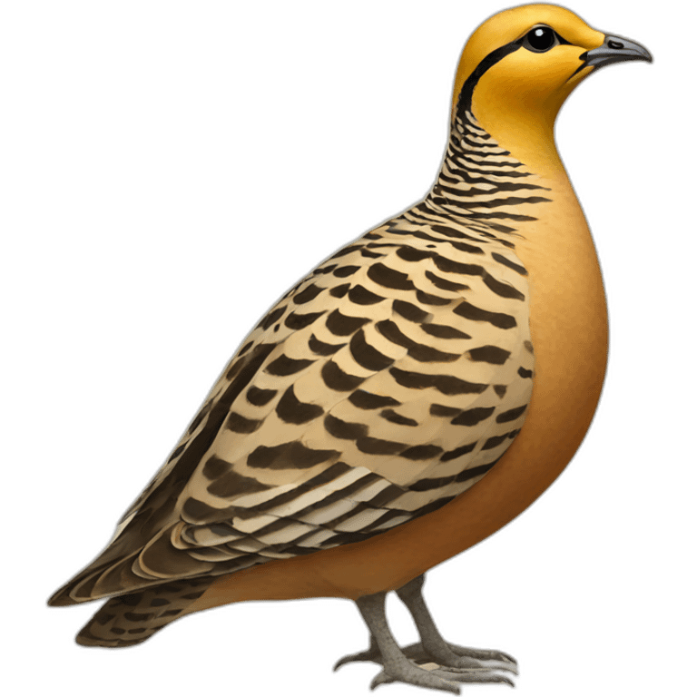 Painted Sandgrouse emoji