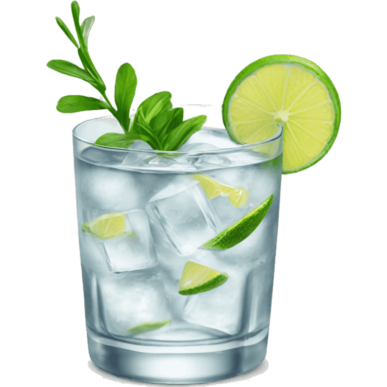 Gin tonic emoji