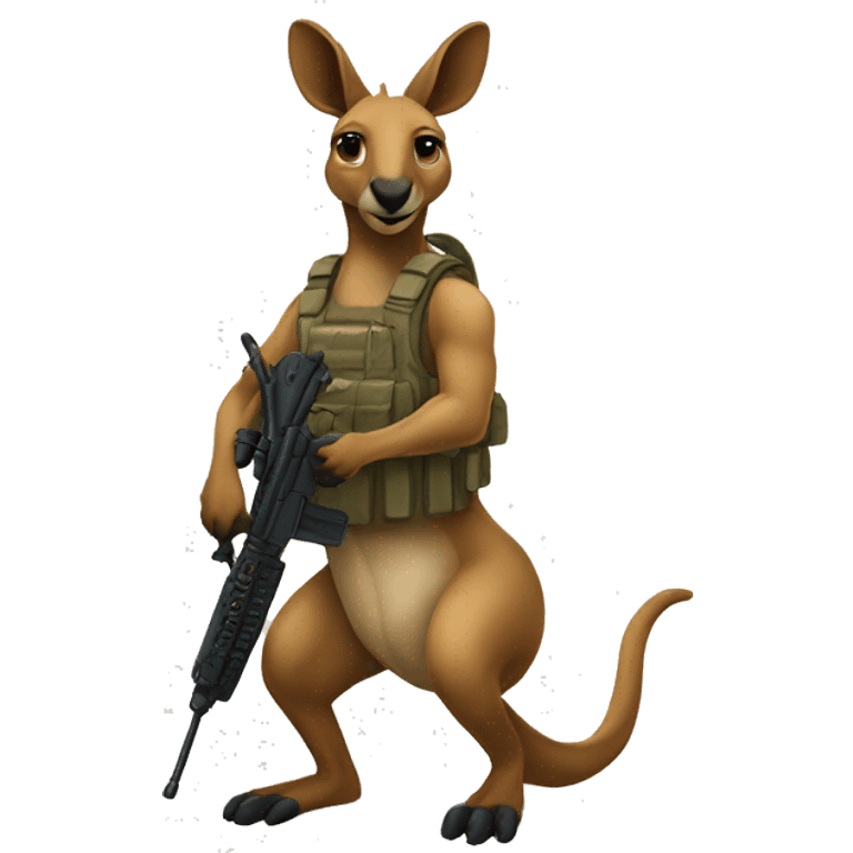 Tactical Kangaroo emoji