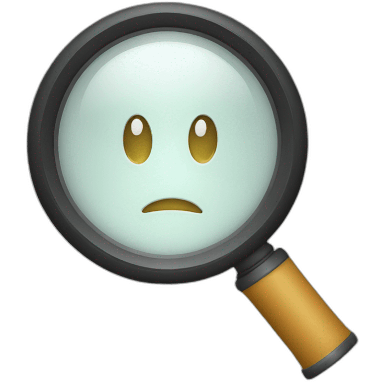 magnifier emoji