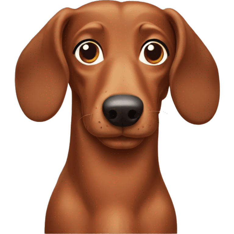 Wiener dog  emoji