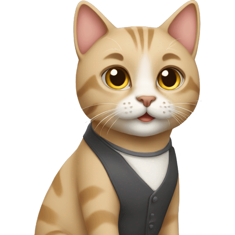 cat is a teacher emoji