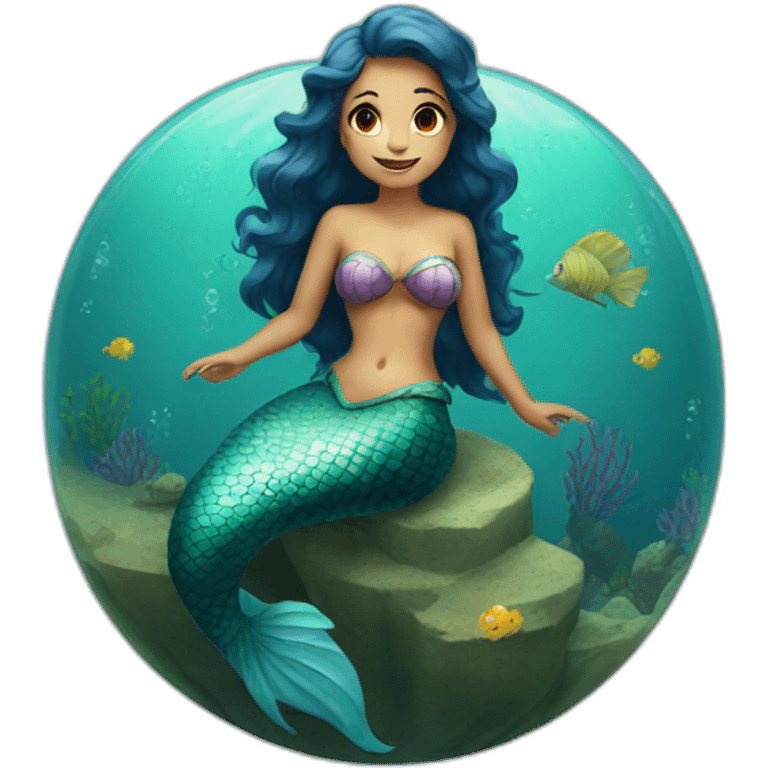 Mermaid, old emoji